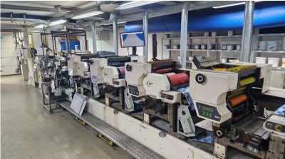Labels and forms printing machinery